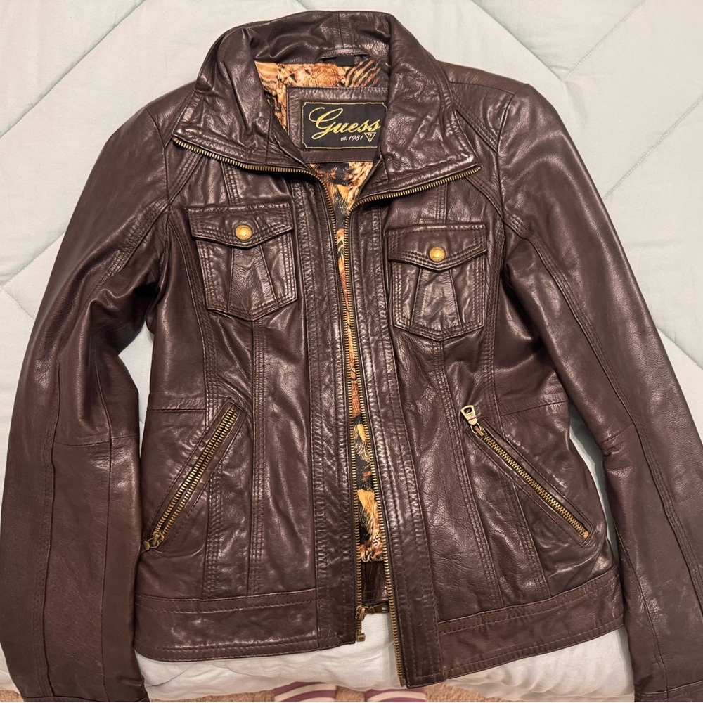 Guess Leather Jacket